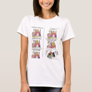 President Obama en Bo tonen emotie Grappig T-shirt