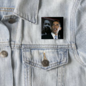 President Obama en Dr. King "What A Dream" Vierkante Button 5,1 Cm (In situ)