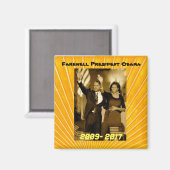 President Obama en first lady Michelle Obama Magneet (Voorkant / Achterkant)