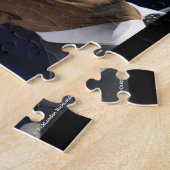 President Obama en het citaat "Maak vooruitgang" Legpuzzel (Zijkant)