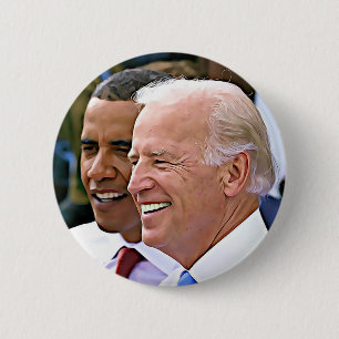 President Obama en vice-President Biden Button