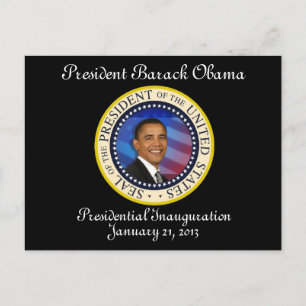 PRESIDENT OBAMA-herdenkingsdag Briefkaart