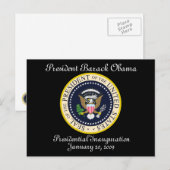 PRESIDENT OBAMA-herdenkingsdag Briefkaart (Voorkant / Achterkant)