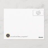 PRESIDENT OBAMA-herdenkingsdag Briefkaart (Achterkant)