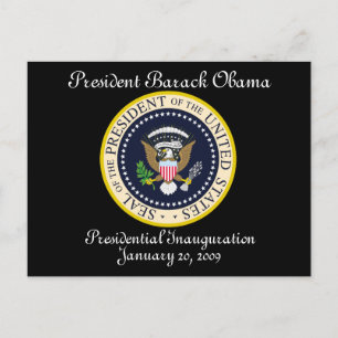 PRESIDENT OBAMA-herdenkingsdag Briefkaart