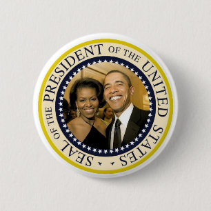 President Obama Herdenkingsdag Button