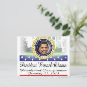 President Obama herverkiezing 2012 Briefkaart (Staand voorkant)