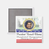 President Obama herverkiezing 2012 Magneet (Voorkant / Achterkant)