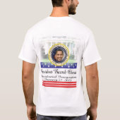 President Obama herverkiezing 2012 T-shirt (Achterkant)