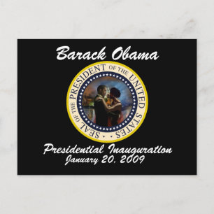 President Obama Inauguratie Briefkaart