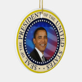 President Obama Inauguratie Keramisch Ornament (Rechts)