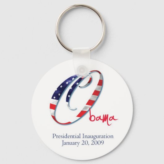 President Obama-Inauguratie Sleutelhanger (Voorkant)