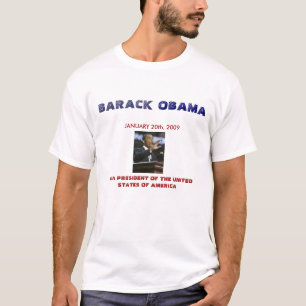 PRESIDENT OBAMA INAUGURATIE T-SHIRT