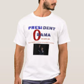 PRESIDENT OBAMA INAUGURATIE T-SHIRT (Voorkant)