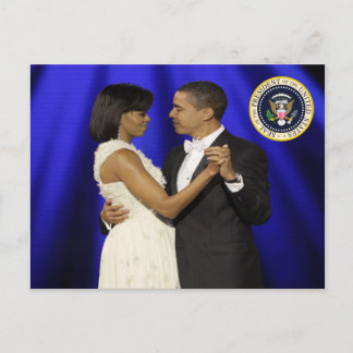President Obama Inauguration Ball Herdenking Briefkaart
