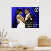 President Obama Inauguration Ball Opening Dance Poster (Keuken)