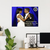President Obama Inauguration Ball Opening Dance Poster (Thuiskantoor)