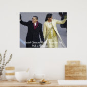 President Obama Inauguration Day Walk Poster (Keuken)