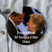 President Obama Inauguration Keepsakes 6" Ronde Button 6,0 Cm (In situ)