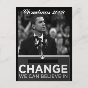 President Obama Inauguration Keepsakes Feestdagenkaart