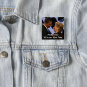 President Obama Inauguration Keepsakes Vierkante Button 5,1 Cm (In situ)