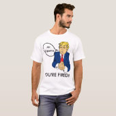 President Obama - Je bent ontslagen - Donald Trump T-shirt (Voorkant volledig)