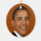 President Obama Keramisch Ornament (Links)