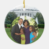 President Obama Keramisch Ornament (Achterkant)