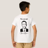 President Obama - Kind snoepgoed T-shirt (Achterkant volledig)