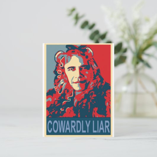 President Obama - laffer Briefkaart (Staand voorkant)