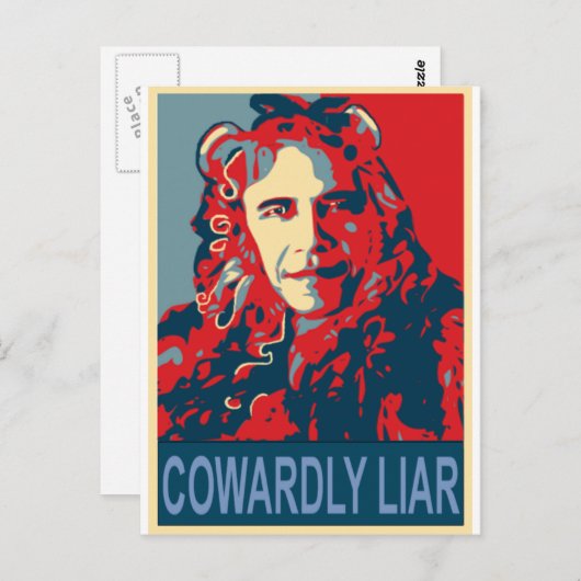 President Obama - laffer Briefkaart (Voorkant / Achterkant)