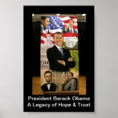 President Obama Lagacy of Hope Poster (Voorkant)