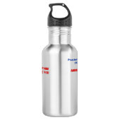 President Obama Liberty Bottle Waterfles (Achterkant)