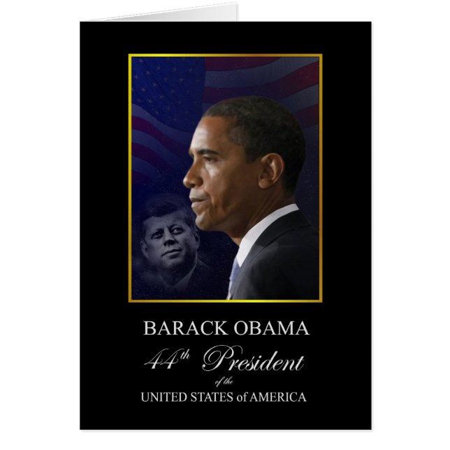 President Obama met John F Kennedy (Voorkant)