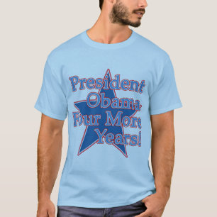 President Obama nog vier jaar T-shirt