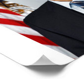 President Obama, officieel portret Poster (Hoek)