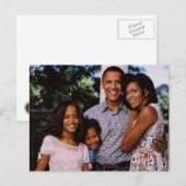 President Obama Ons eerste Briefkaart (Voorkant / Achterkant)
