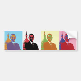 President Obama Pop Art Bumpersticker