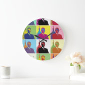 President Obama Pop Art Grote Klok (Huis)