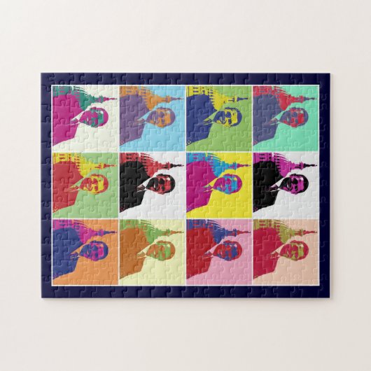 President Obama Pop Art Legpuzzel (Horizontaal)