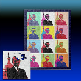 President Obama Pop Art Legpuzzel