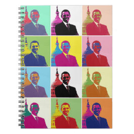President Obama Pop Art Notitieboek