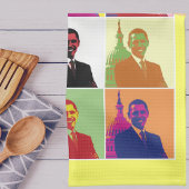 President Obama Pop Art Theedoek