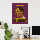 President Obama Poster (Thuiskantoor)