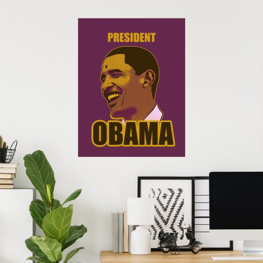 President Obama Poster (Thuiskantoor)