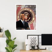 President Obama Poster (Thuiskantoor)