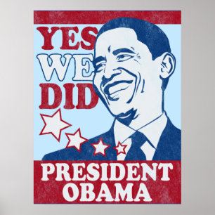 President Obama Poster