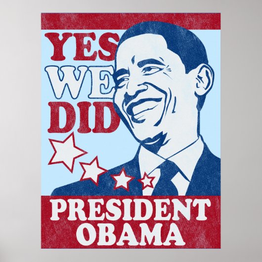  President Obama Poster (Voorkant)
