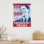  President Obama Poster (Keuken)