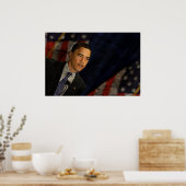 PRESIDENT OBAMA-POSTER POSTER (Keuken)